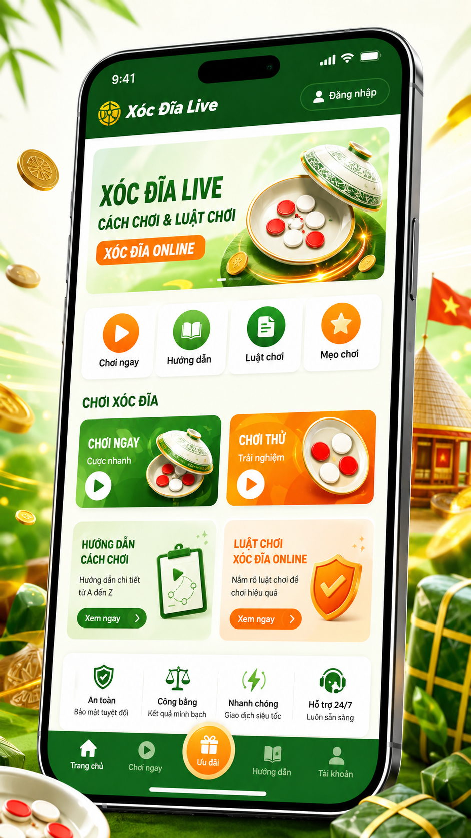 Đối chiếu kết quả Xóc Đĩa Live khi hiển thị không khớp